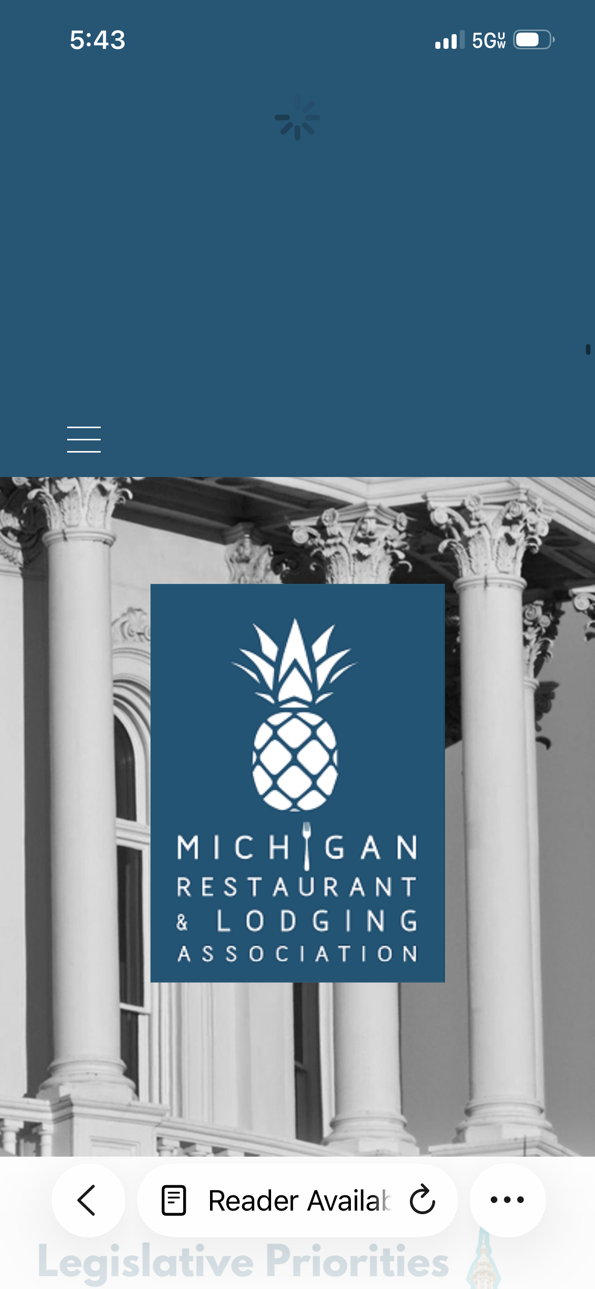Michigan Restaurant&Lodging; MI Hospitality Foundation logo