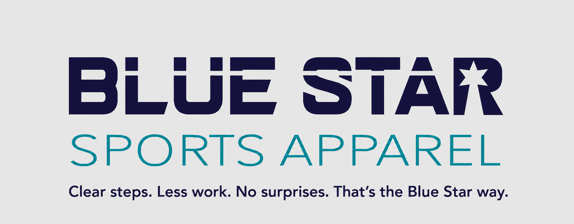 Blue Star Sports Apparel banner
